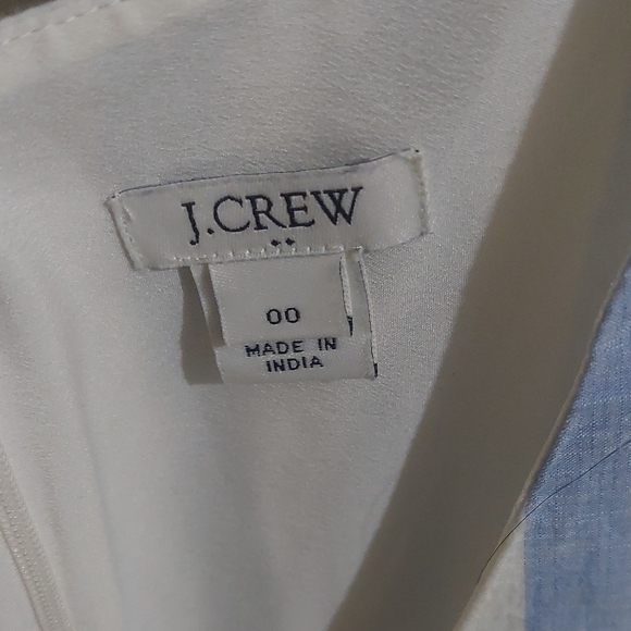 J.Crew Blue and White Dress - Picture 2 of 3